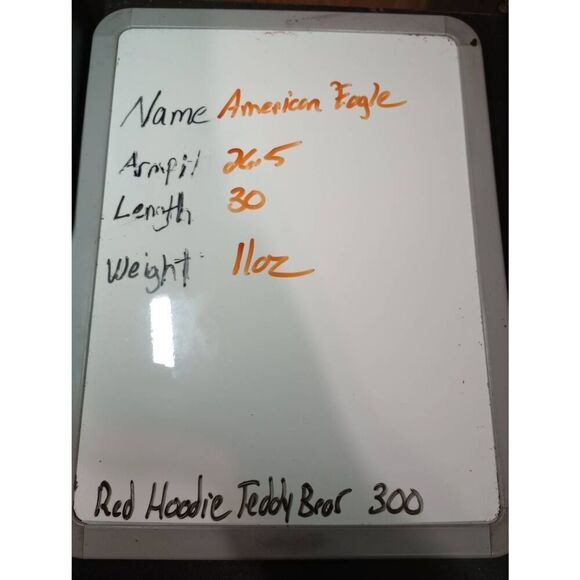 American Eagle Shirt Men's Extra Large Blue Button Front Long Sleeve Front Pocke - Picture 10 of 10